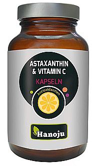 Astaxanthine 4 mg Hanoju 60 capsules met vitamine C