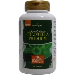 Chlorella Premium 400mg, 300 tabletten Hanoju