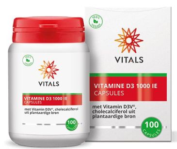 Vitamine D3  1000ie Vitals vegan