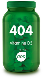 Vitamine D3 15 mcg 404 AOV