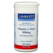 Vitamine C 500 Time Release van Lamberts 100 tabl.